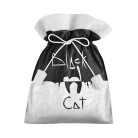Подарочный 3D мешок с принтом Black cat в Кировске, 100% полиэстер | Размер: 29*39 см | Тематика изображения на принте: черный кот