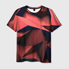 Мужская футболка 3D с принтом Kicker в Кировске, 100% полиэфир | прямой крой, круглый вырез горловины, длина до линии бедер | абстракт | абстракции | иллюзия | прикольные | текстуры