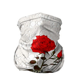 Бандана-труба 3D с принтом Самая лучшая бабушка в Кировске, 100% полиэстер, ткань с особыми свойствами — Activecool | плотность 150‒180 г/м2; хорошо тянется, но сохраняет форму | 8 марта | бабушка | лучшая | подарок | роза | самая