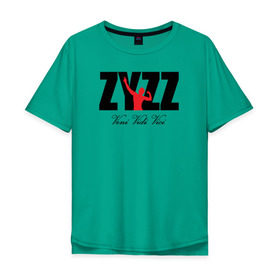 Мужская футболка хлопок Oversize с принтом Zyzz в Кировске, 100% хлопок | свободный крой, круглый ворот, “спинка” длиннее передней части | bodybuilding | zyzz | бодибилдинг | зиз | качок | мышцы