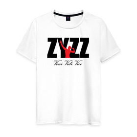 Мужская футболка хлопок с принтом Zyzz в Кировске, 100% хлопок | прямой крой, круглый вырез горловины, длина до линии бедер, слегка спущенное плечо. | bodybuilding | zyzz | бодибилдинг | зиз | качок | мышцы