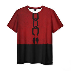 Мужская футболка 3D с принтом Джанго в Кировске, 100% полиэфир | прямой крой, круглый вырез горловины, длина до линии бедер | Тематика изображения на принте: django | unchained | джанго | квентин | тарантино