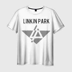 Мужская футболка 3D с принтом Linkin Park в Кировске, 100% полиэфир | прямой крой, круглый вырез горловины, длина до линии бедер | Тематика изображения на принте: линкин парк