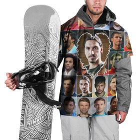 Накидка на куртку 3D с принтом Златан Ибрагимович - лучший в Кировске, 100% полиэстер |  | Тематика изображения на принте: zlatan ibrahimovic | златан ибрагимович | лучшие футболисты | любимый игрок | мой любимец | самый крутой | сердце | футбол | швеция | я люблю