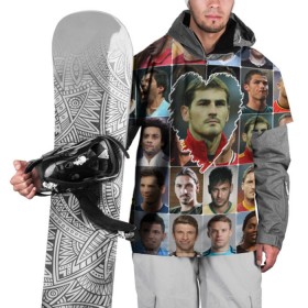 Накидка на куртку 3D с принтом Икер Касильяс - лучший в Кировске, 100% полиэстер |  | iker casillas | вратарь | икер касильяс | испания | лучшие футболисты | любимый игрок | мой любимец | самый крутой | сердце | футбол | я люблю
