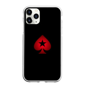 Чехол для iPhone 11 Pro Max матовый с принтом PokerStars в Кировске, Силикон |  | poker | pokerstars | sport