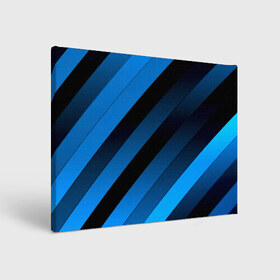 Холст прямоугольный с принтом Полосы в Кировске, 100% ПВХ |  | blue | линии | плетение | полосы | прикольные | текстуры