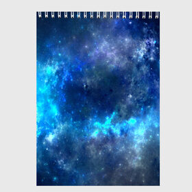 Скетчбук с принтом Nebula в Кировске, 100% бумага
 | 48 листов, плотность листов — 100 г/м2, плотность картонной обложки — 250 г/м2. Листы скреплены сверху удобной пружинной спиралью | вселенная | звезды | красивые | небо | прикольные