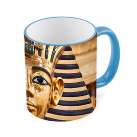 Кружка 3D с принтом Фараон в Кировске, керамика | ёмкость 330 мл | египет | фараон