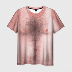 Мужская футболка 3D с принтом Загорелый торс в Кировске, 100% полиэфир | прямой крой, круглый вырез горловины, длина до линии бедер | загар | мужчина | тело | торс