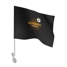 Флаг для автомобиля с принтом Сборная Германии 2016 в Кировске, 100% полиэстер | Размер: 30*21 см | germany