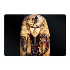 Магнитный плакат 3Х2 с принтом Хатшепсут в Кировске, Полимерный материал с магнитным слоем | 6 деталей размером 9*9 см | египет | женщина | золото | маска | фараон египта | хатшепсут