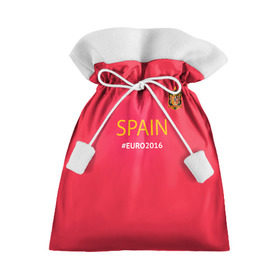 Подарочный 3D мешок с принтом Сборная Испании 2016 в Кировске, 100% полиэстер | Размер: 29*39 см | euro2016 | spain | испания