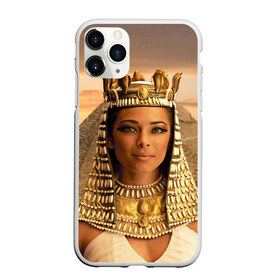 Чехол для iPhone 11 Pro матовый с принтом Клеопатра в Кировске, Силикон |  | египет | египетская | закат | золото | клеопатра | корона | песок | пирамиды | пустыня | солнце | царица