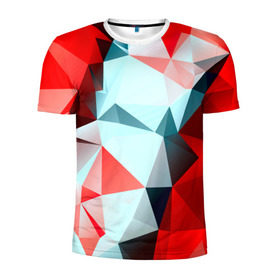 Мужская футболка 3D спортивная с принтом Абстракция в Кировске, 100% полиэстер с улучшенными характеристиками | приталенный силуэт, круглая горловина, широкие плечи, сужается к линии бедра | абстракт | абстракции | иллюзия | прикольные | текстуры