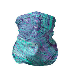 Бандана-труба 3D с принтом Смесь красок в Кировске, 100% полиэстер, ткань с особыми свойствами — Activecool | плотность 150‒180 г/м2; хорошо тянется, но сохраняет форму | абстракция | краска | масло | творчество | цвет