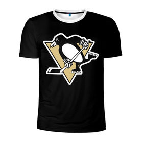 Мужская футболка 3D спортивная с принтом Pittsburgh Penguins Malkin в Кировске, 100% полиэстер с улучшенными характеристиками | приталенный силуэт, круглая горловина, широкие плечи, сужается к линии бедра | malkin | pittsburgh penguins | малкин