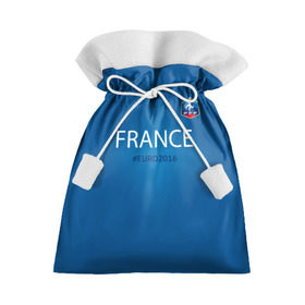Подарочный 3D мешок с принтом Сборная Франции 2016 в Кировске, 100% полиэстер | Размер: 29*39 см | euro2016 | france | футбол