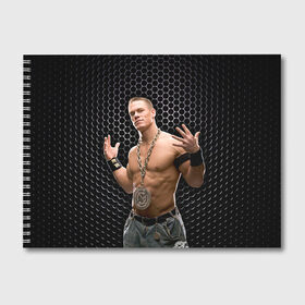 Альбом для рисования с принтом John Cena в Кировске, 100% бумага
 | матовая бумага, плотность 200 мг. | john cena | wwe чемпион | джон сина