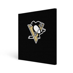 Холст квадратный с принтом Pittsburgh Penguins Crosby в Кировске, 100% ПВХ |  | crosby | nhl | pittsburgh penguins