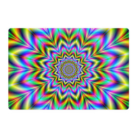Магнитный плакат 3Х2 с принтом Красочная иллюзия в Кировске, Полимерный материал с магнитным слоем | 6 деталей размером 9*9 см | гипноз | движение | красочный фон | обман зрения | оптическая иллюзия | погружение | текстура | фокус