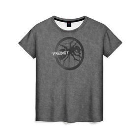 Женская футболка 3D с принтом The Prodigy в Кировске, 100% полиэфир ( синтетическое хлопкоподобное полотно) | прямой крой, круглый вырез горловины, длина до линии бедер | prodigy | музыка | продиджи | флинт