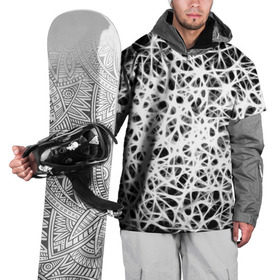 Накидка на куртку 3D с принтом Fear в Кировске, 100% полиэстер |  | абстракции | нервы | текстуры