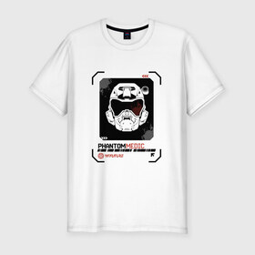 Мужская футболка премиум с принтом WFFuture Phantom medic в Кировске, 92% хлопок, 8% лайкра | приталенный силуэт, круглый вырез ворота, длина до линии бедра, короткий рукав | 