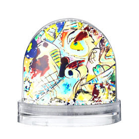 Снежный шар с принтом Ample в Кировске, Пластик | Изображение внутри шара печатается на глянцевой фотобумаге с двух сторон | new | живопись | кандинский | краска | прикольные | рисунок