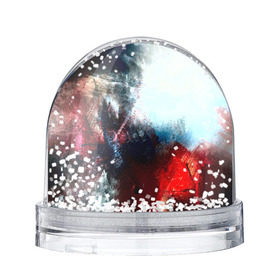 Водяной шар с принтом Expressive в Кировске, Пластик | Изображение внутри шара печатается на глянцевой фотобумаге с двух сторон | rainbow | краска | прикольные | радуга | текстуры | штрихи