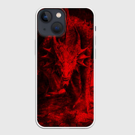 Чехол для iPhone 13 mini с принтом Дракон в Кировске,  |  | dragon | дракон
