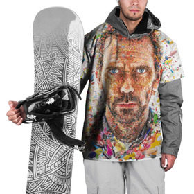 Накидка на куртку 3D с принтом доктор хаус в Кировске, 100% полиэстер |  | капсулы | прикольное | разное | хаус
