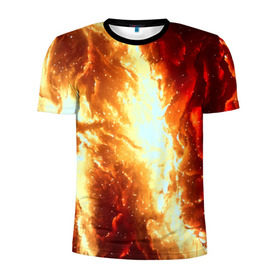 Мужская футболка 3D спортивная с принтом Nebula в Кировске, 100% полиэстер с улучшенными характеристиками | приталенный силуэт, круглая горловина, широкие плечи, сужается к линии бедра | вселенная | галатика | звезды