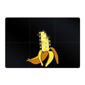 Магнитный плакат 3Х2 с принтом Банан 18+ в Кировске, Полимерный материал с магнитным слоем | 6 деталей размером 9*9 см | банан | большой банан | ххх