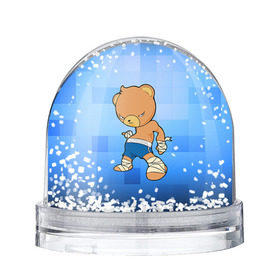Снежный шар с принтом Muay thai 2 в Кировске, Пластик | Изображение внутри шара печатается на глянцевой фотобумаге с двух сторон | muay thai