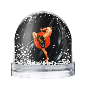 Снежный шар с принтом Muay thai 4 в Кировске, Пластик | Изображение внутри шара печатается на глянцевой фотобумаге с двух сторон | muay thai