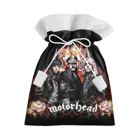 Подарочный 3D мешок с принтом Motorhead в Кировске, 100% полиэстер | Размер: 29*39 см | motorhead