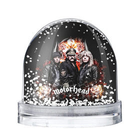Снежный шар с принтом Motorhead в Кировске, Пластик | Изображение внутри шара печатается на глянцевой фотобумаге с двух сторон | motorhead