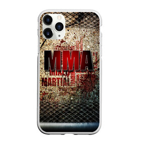 Чехол для iPhone 11 Pro матовый с принтом MMA в Кировске, Силикон |  | judo | mma | ufc | борьба | единоборства
