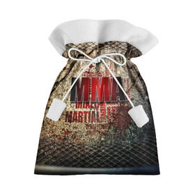 Подарочный 3D мешок с принтом MMA в Кировске, 100% полиэстер | Размер: 29*39 см | judo | mma | ufc | борьба | единоборства