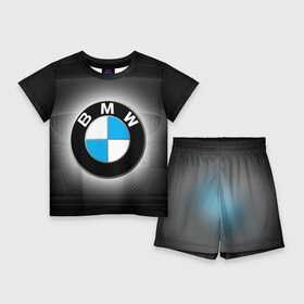 Детский костюм с шортами 3D с принтом BMW в Кировске,  |  | bmw | бмв | лого | логотип
