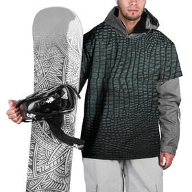 Накидка на куртку 3D с принтом Кожа крокодила в Кировске, 100% полиэстер |  | Тематика изображения на принте: кожа | кожа крокодила