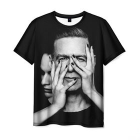 Мужская футболка 3D с принтом Брайан Адамс в Кировске, 100% полиэфир | прямой крой, круглый вырез горловины, длина до линии бедер | bryan adams | автор | брайан адамс | гитарист | исполнитель песен | канадский | рок музыкант
