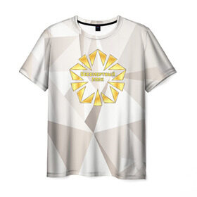 Мужская футболка 3D с принтом Бессмертный полк 3 в Кировске, 100% полиэфир | прямой крой, круглый вырез горловины, длина до линии бедер | Тематика изображения на принте: 9 мая