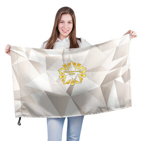 Флаг 3D с принтом Бессмертный полк 3 в Кировске, 100% полиэстер | плотность ткани — 95 г/м2, размер — 67 х 109 см. Принт наносится с одной стороны | 9 мая