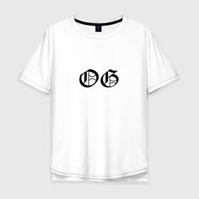 Мужская футболка хлопок Oversize с принтом OPTIMUS GANG в Кировске, 100% хлопок | свободный крой, круглый ворот, “спинка” длиннее передней части | gang | optimus | optimus gang | sad