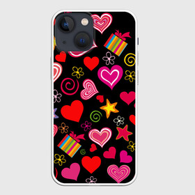 Чехол для iPhone 13 mini с принтом Любовь в Кировске,  |  | love is | любовь | подарки | сердца