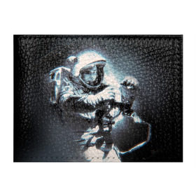 Обложка для студенческого билета с принтом Гагарин 5 в Кировске, натуральная кожа | Размер: 11*8 см; Печать на всей внешней стороне | 12 апреля | гагарин | день космонавтики | космонавт | космонавтика | космос | юра | юрий