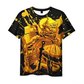 Мужская футболка 3D с принтом Dark Souls 15 в Кировске, 100% полиэфир | прямой крой, круглый вырез горловины, длина до линии бедер | dark souls
