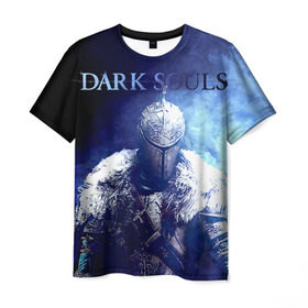 Мужская футболка 3D с принтом Dark Souls 17 в Кировске, 100% полиэфир | прямой крой, круглый вырез горловины, длина до линии бедер | dark souls